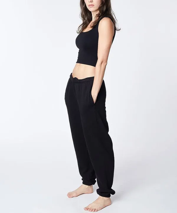 Vintage-Dyed French Terry Joggers