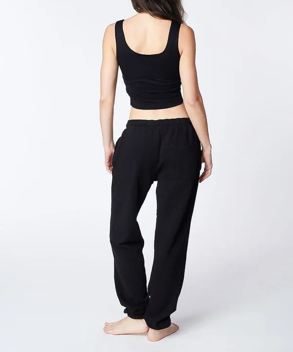 Vintage-Dyed French Terry Joggers