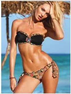 Women Printing Bikini Set Swimwear Push Up Crystal Diamond Bikinis Monokini Swimsuit