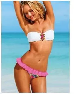 Women Printing Bikini Set Swimwear Push Up Crystal Diamond Bikinis Monokini Swimsuit
