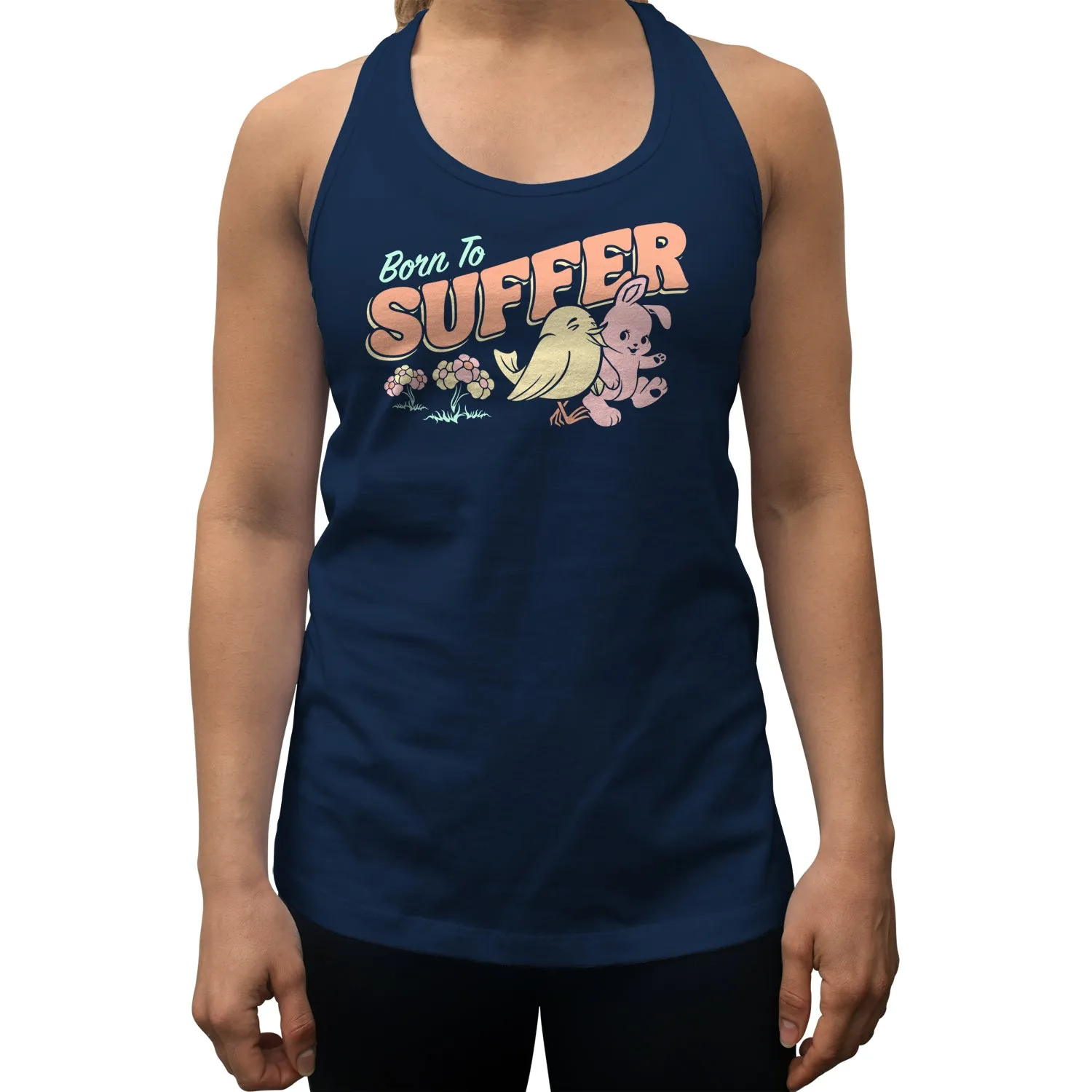 Women's Born to Suffer Racerback Tank Top