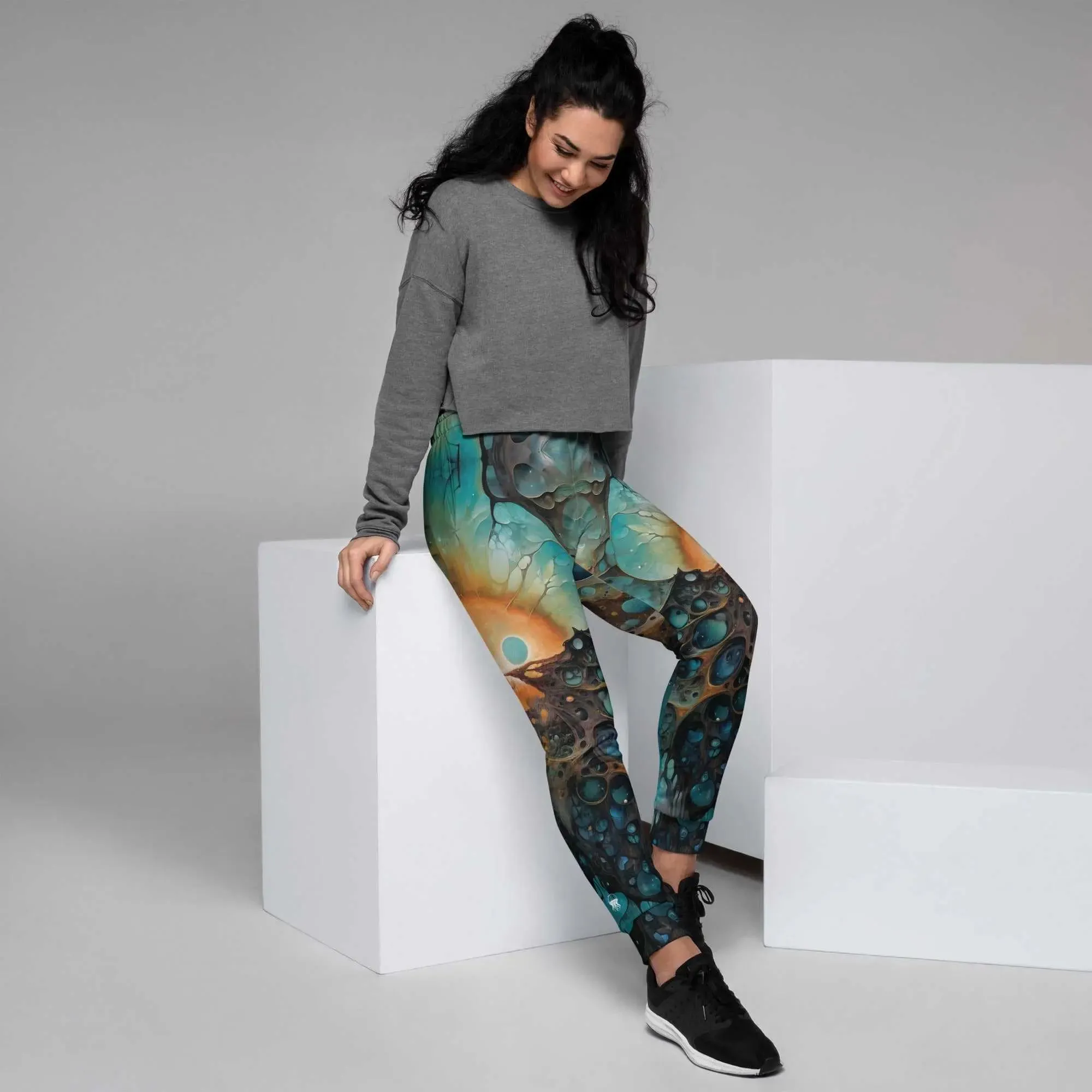 Women’s Comfortable Joggers - Chthonic Echoes