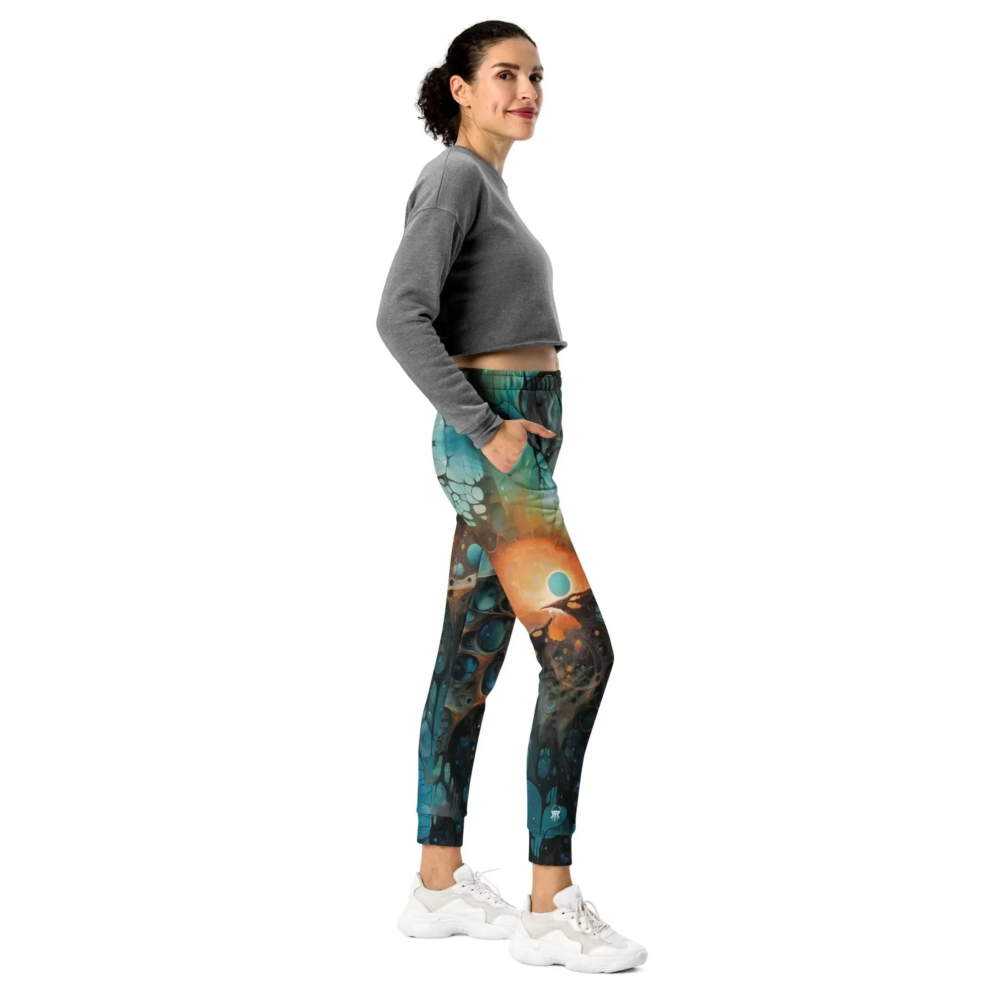 Women’s Comfortable Joggers - Chthonic Echoes