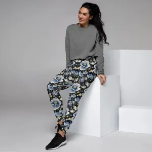 Women's Comfortable Joggers Nocturnal Poppy