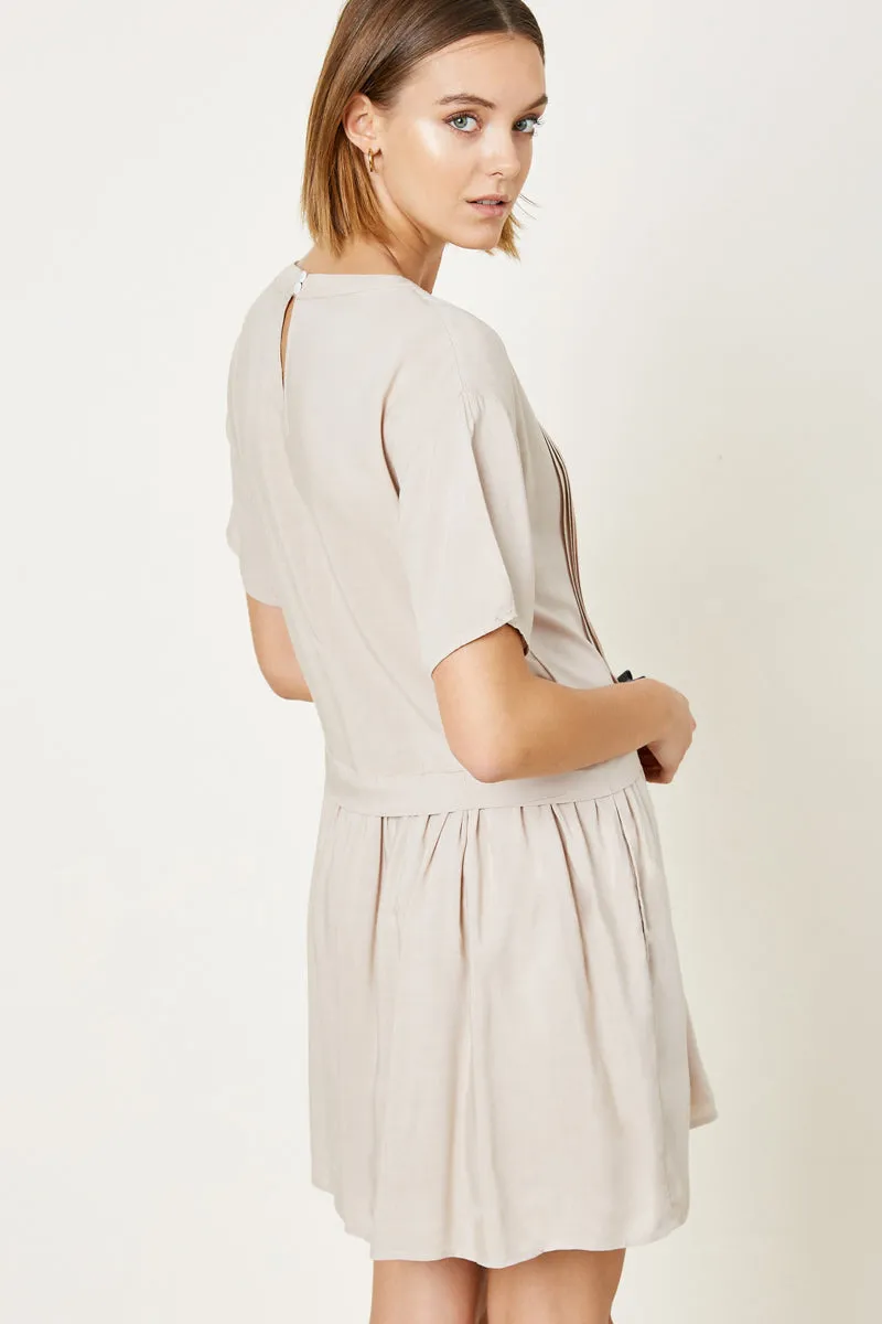 Women's Pleated Tunic Dress