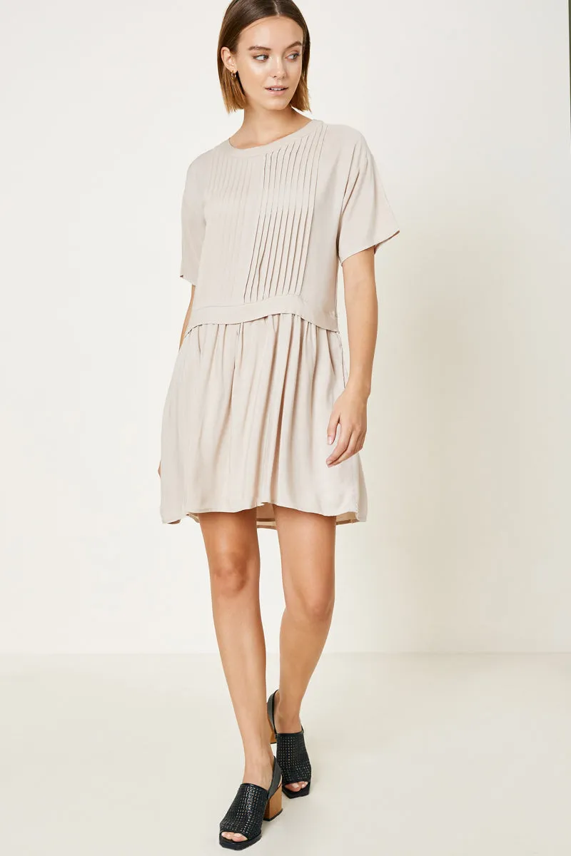 Women's Pleated Tunic Dress