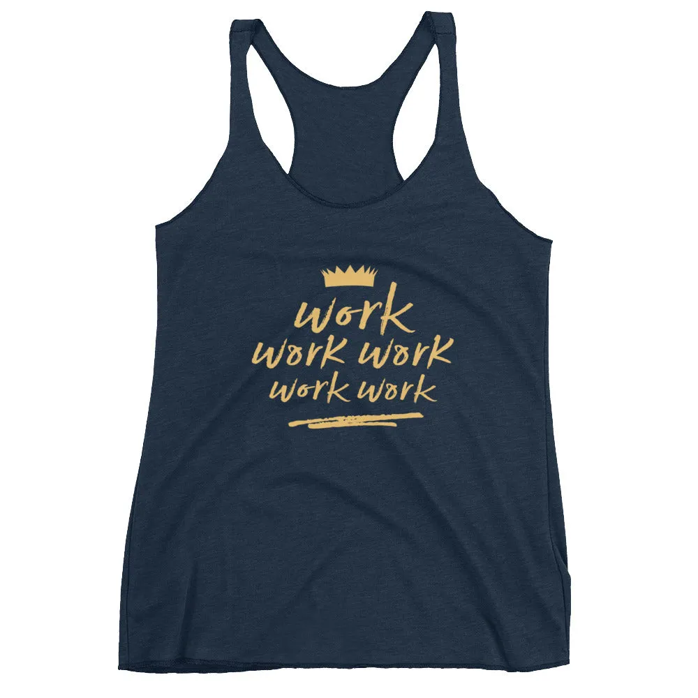 Work Women's Racerback Tank