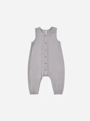 Woven Jumpsuit || Periwinkle