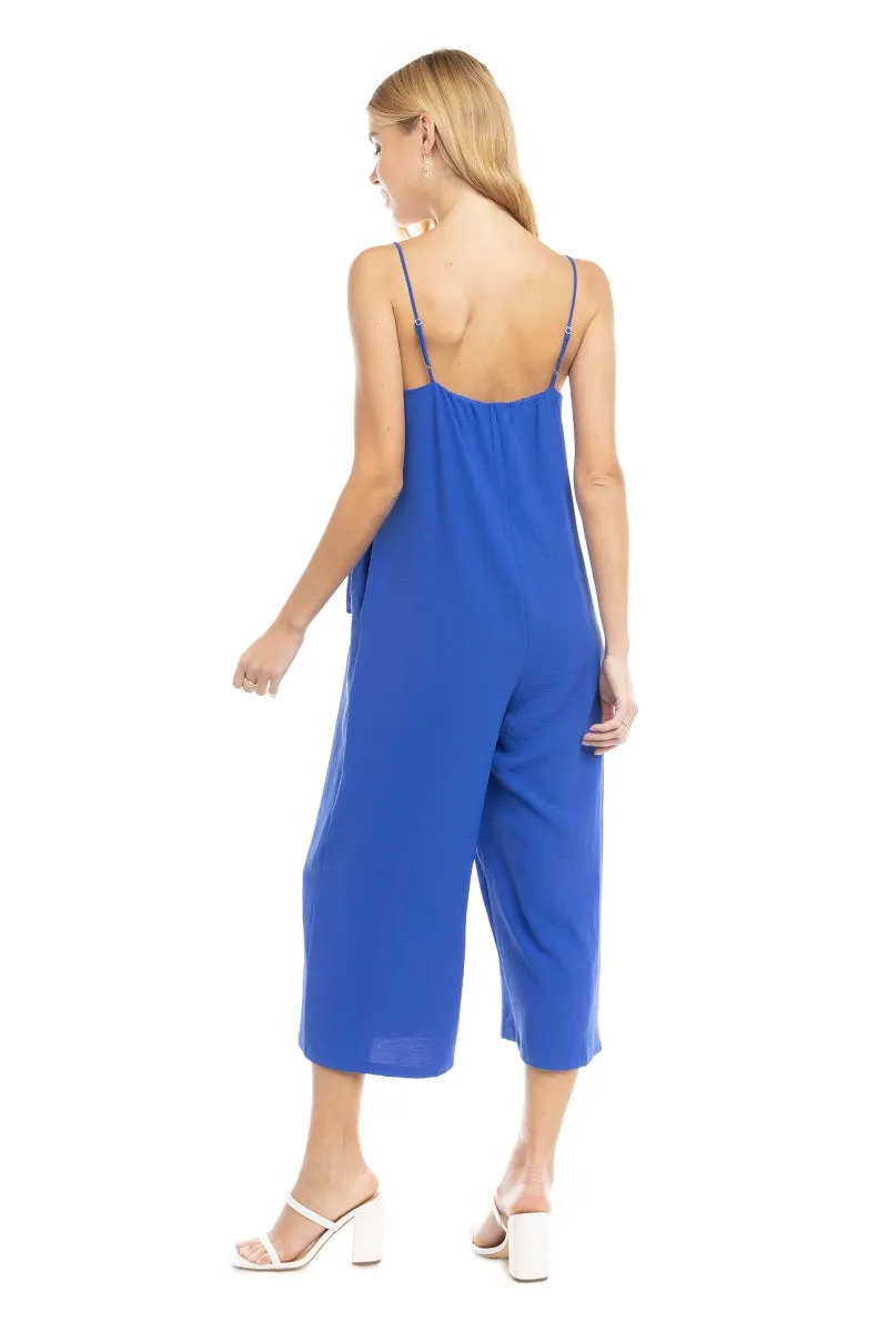 Wrapped Front Top Cami Jumpsuit
