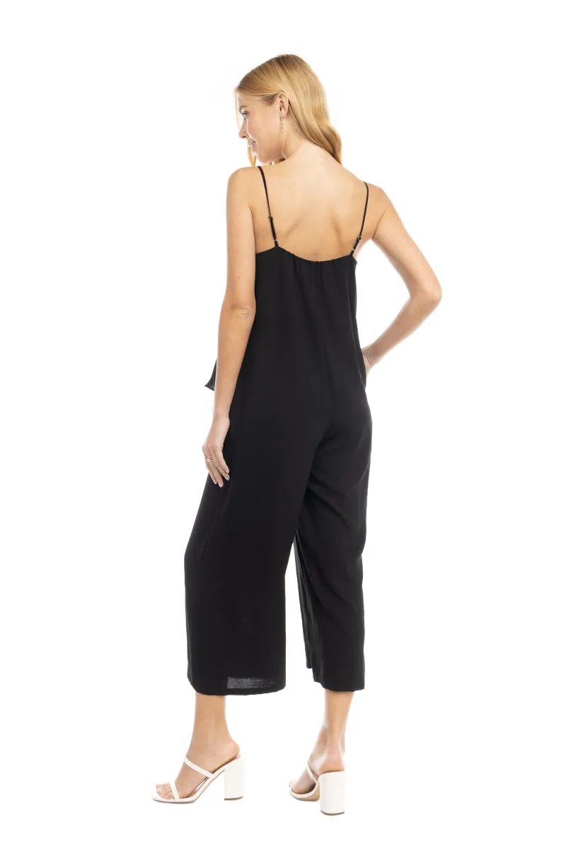 Wrapped Front Top Cami Jumpsuit