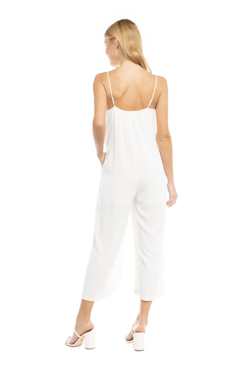 Wrapped Front Top Cami Jumpsuit