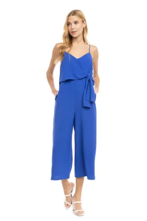 Wrapped Front Top Cami Jumpsuit