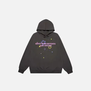 Y2K Star Graphic Oversized Hoodie for Ultimate Comfort and Style