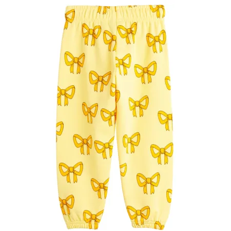 Yellow Bow Joggers