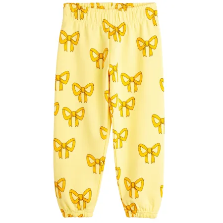 Yellow Bow Joggers
