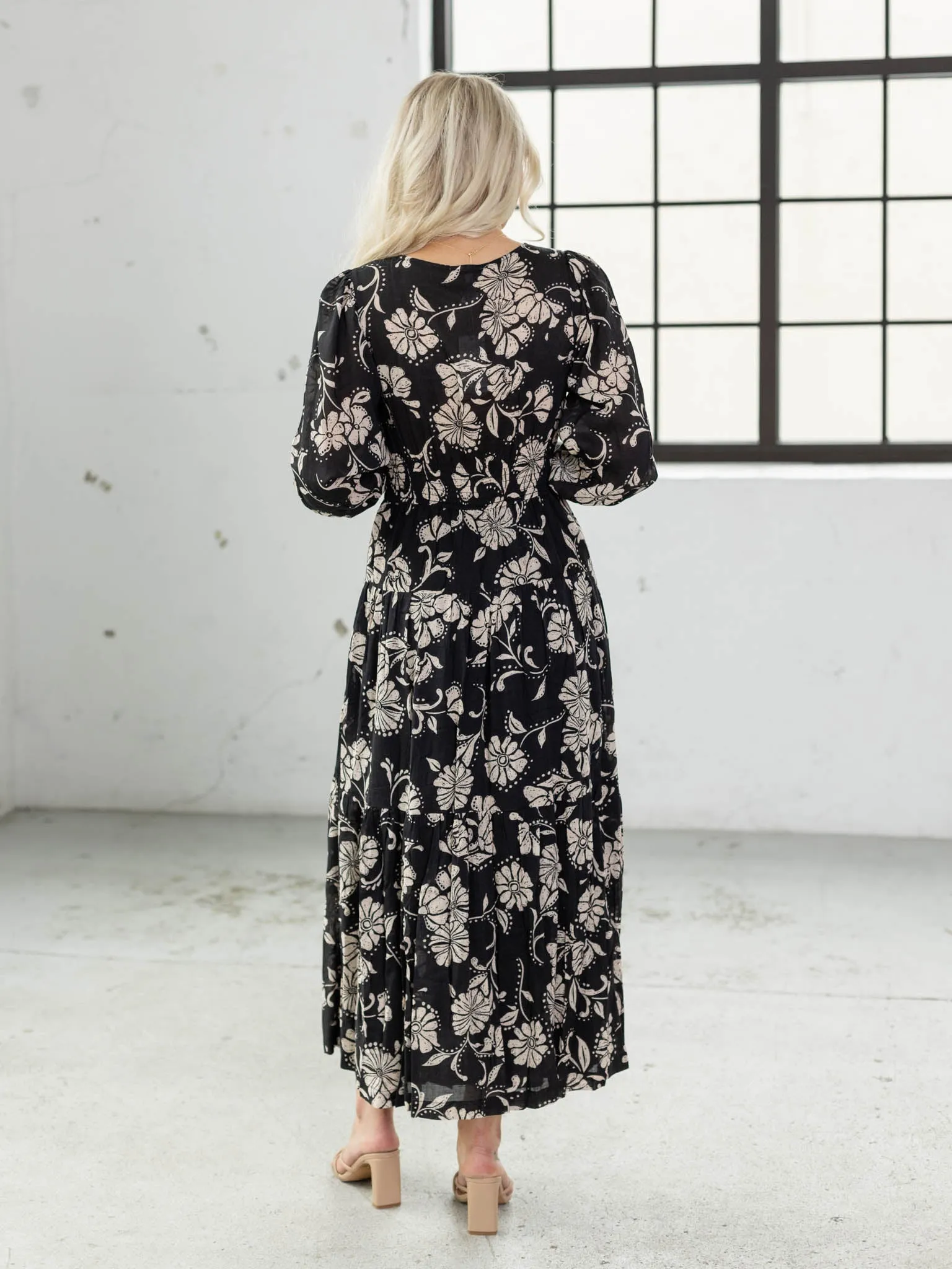 Z Supply Adelina Ari Floral Midi Dress