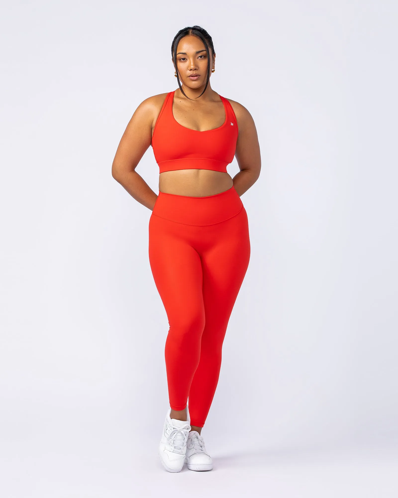 Zero Rise Everyday Ankle Length Leggings - Chilli